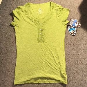 Kuhl Vega Henley women’s size S Lime